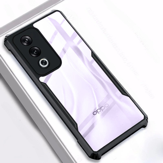 Obal na mobil pre Oppo A80, AntiDrop Hybrid, čierne