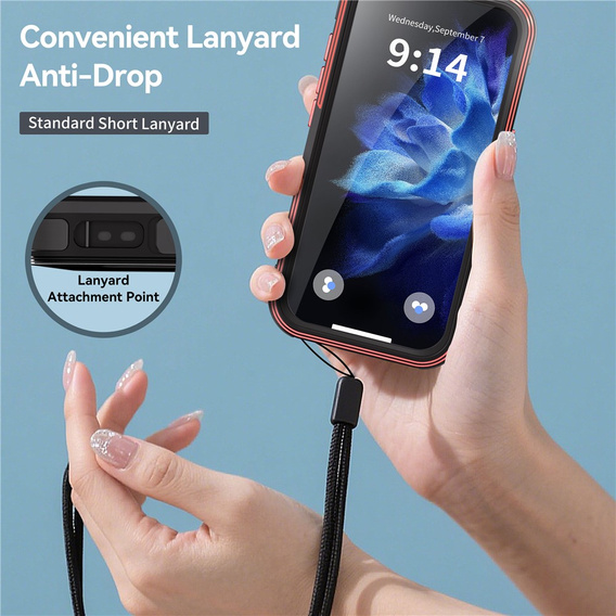 Vodotesné puzdro SHELLBOX GTM IP68 s MagSafe pre iPhone 17 Pro