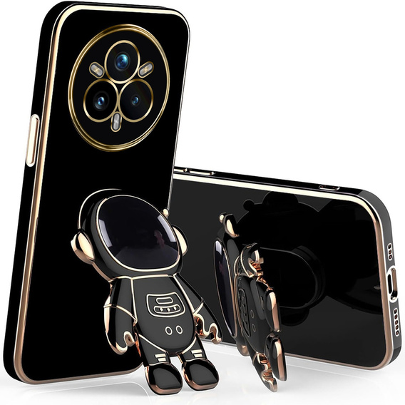 Obal na mobil pre Realme 14 Pro+ 5G, Astronaut, čierne