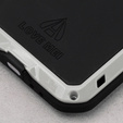 Love Mei Obal na mobil pre iPhone 13 Mini, armored with glass, strieborné
