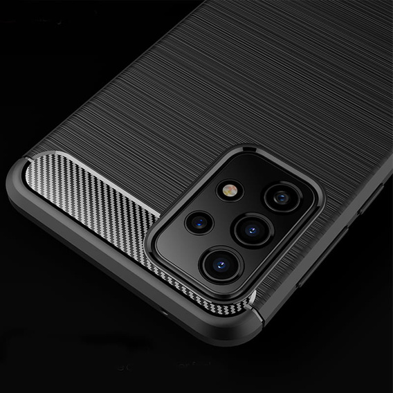Obal na mobil pre Samsung Galaxy A13 4G, Carbon, čierne