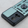 Obal na mobil pre Oppo Reno 10 / 10 Pro, CamShield Slide, zelené