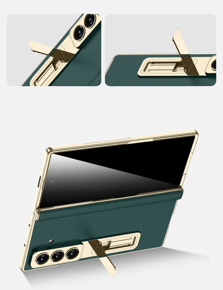 GKK puzdro so sklom a stojanom pre Samsung Galaxy Z Fold7 5G