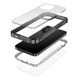 Puzdro pre iPhone 13 Pro Max, Shockproof, s fóliou, modré