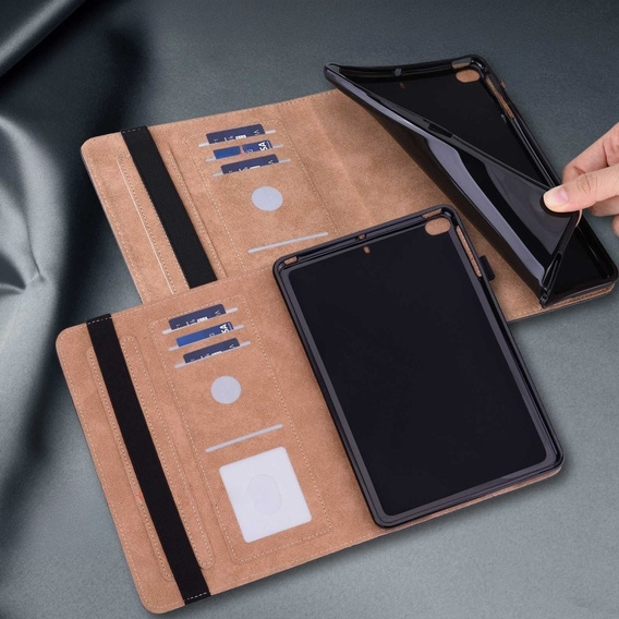Puzdro pre Lenovo Tab M10 Plus 10.6 Gen 3 TB-125F TB-128F, Classic, s priestorom pre stylus, čierne