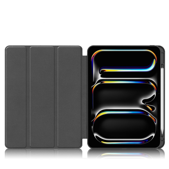 Puzdro pre iPad Pro 11" 2024 (5 gen.), Smartcase s priestorom pre stylus, červené