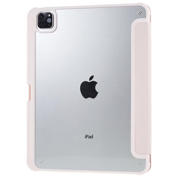 Puzdro pre iPad Pro 12.9" 2022/2021/2020 (6/5/4 gen.), Smartcase Hybrid, so slotom na stylus, ružové