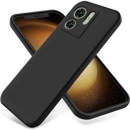 Obal na mobil pre Motorola Edge 40 5G, Silicone Lite, čierne