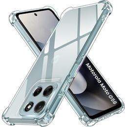 Obal na mobil pre Motorola Moto G56 5G, Dropproof, priehľadné