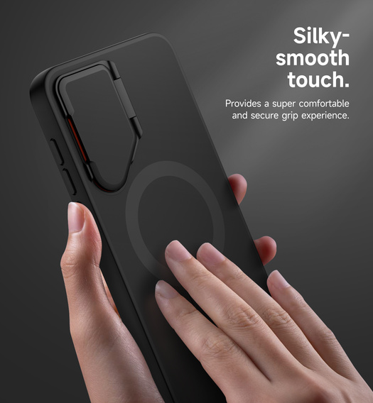 Puzdro Suritch Shockproof s podstavcom a MagSafe pre Samsung Galaxy S25 FE