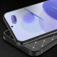 Obal na mobil pre Poco F5 5G, Carbon Gel, čierne