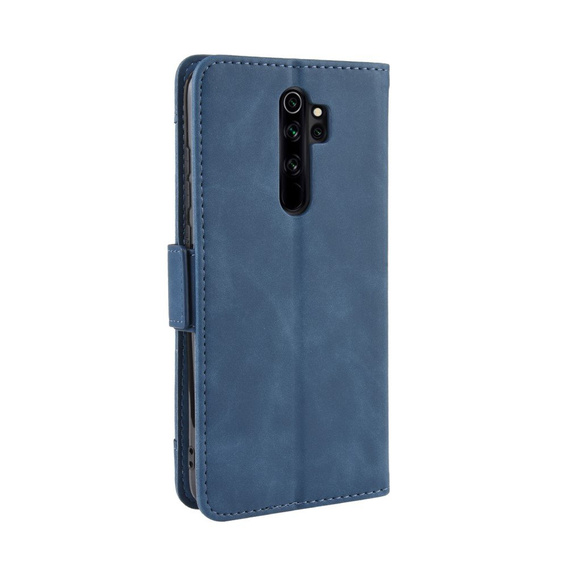 Klapkové puzdro pre Xiaomi Redmi Note 8 Pro, Card Slot, tmavomodré