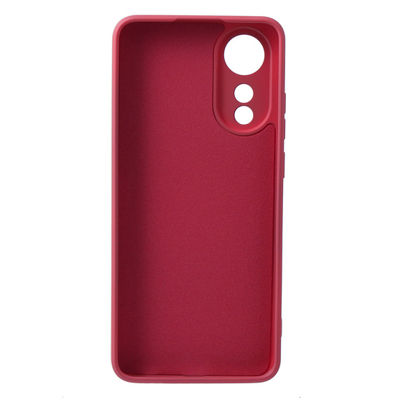 Obal na mobil pre Oppo A78 4G, Silicone Lite, červené