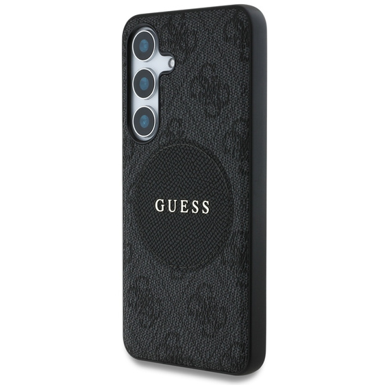 Puzdro GUESS 4G Circle Classic Logo MagSafe pre Samsung Galaxy S25