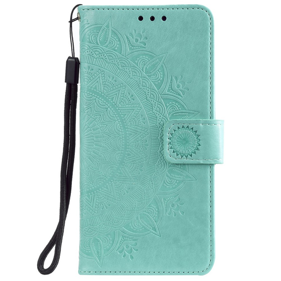 Klapkové puzdro pre Oppo Reno6 5G, Mandala, zelený