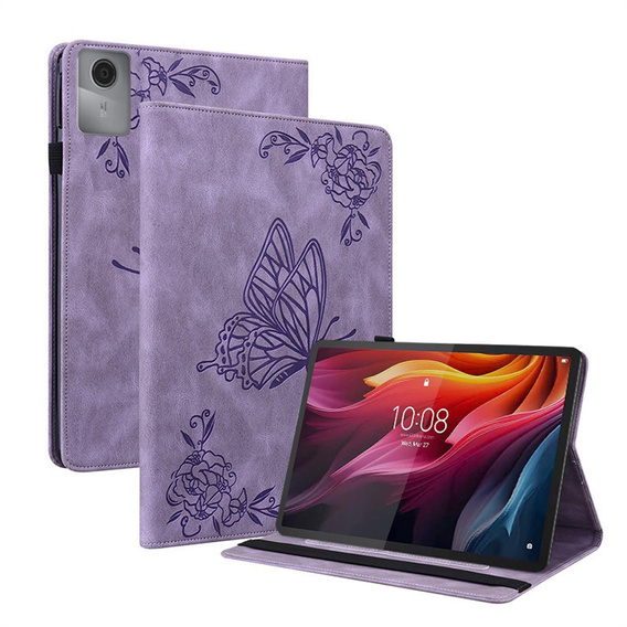 Puzdro Butterfly s podstavcom a vreckami pre Lenovo Idea Tab 11"