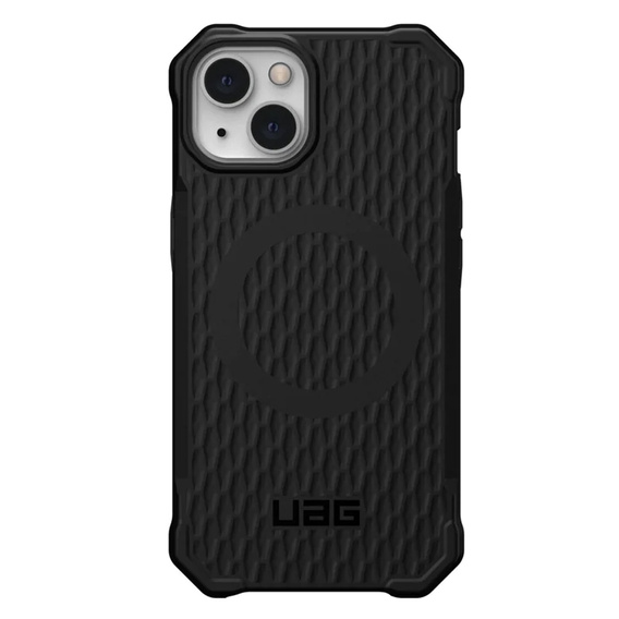 Urban Armor Gear Obal na mobil pre iPhone 14 Plus, Essential Armor MagSafe, čierne