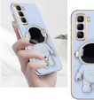 Obal na mobil pre Infinix Hot 50 Pro+ 4G, Astronaut, modré