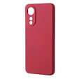 Obal na mobil pre Oppo A78 4G, Silicone Lite, červené