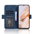 Klapkové puzdro pre Xiaomi Redmi 13, Card Slot, tmavomodré