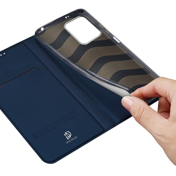 Dux Ducis Obal na mobil pre Xiaomi Redmi Note 12 5G / POCO X5 5G, Skinpro, tmavomodré