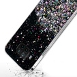 Obal na mobil pre Xiaomi Mi 10T Lite 5G, Glittery, čierne