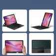 Puzdro + klávesnica Lenovo Tab Plus, čierne