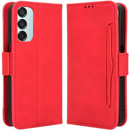 Klapkové puzdro pre Samsung Galaxy M15 5G, Card Slot, červené