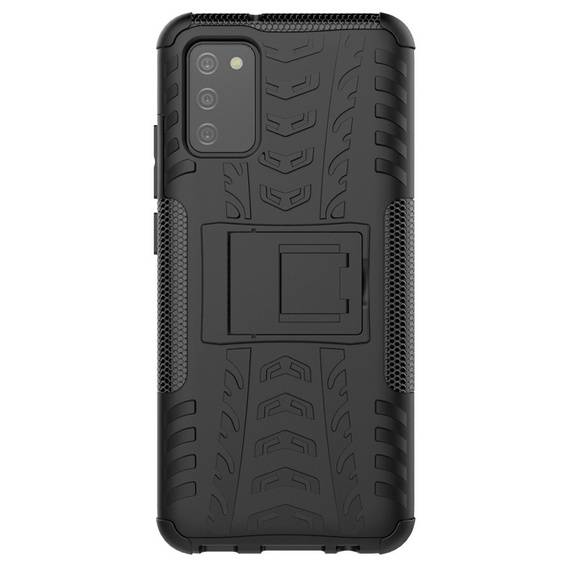 Obal na mobil pre Samsung Galaxy A02s, Tire Armor, čierne