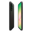 Puzdro Spigen pre Samsung Galaxy A56 5G, Liquid Air, čierne + tvrdené sklo 9H