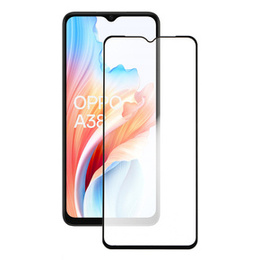 3D tvrdené sklo pre Oppo A18 4G / A38 4G, čierne