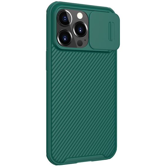 Puzdro pre iPhone 13 Pro, pancierované Nillkin, CamShield Pro, modré