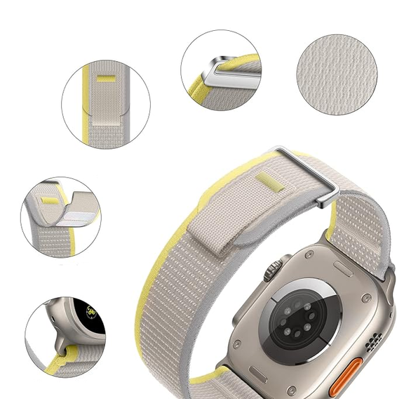 Nylonový remienok pre Apple Watch 1/2/3/4/5/6/7/8/9/10/SE/Ultra/Ultra 2 42/44/45/49MM