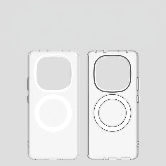 Puzdro pre Xiaomi Redmi Note 14 Pro 5G / Poco X7 5G, Fusion Hybrid, pre MagSafe, priehľadné