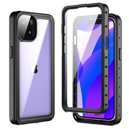 Vodotesné puzdro IP68 pre iPhone 13, čierne