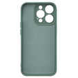 Obal na mobil pre iPhone 15 Pro Max, Silicone Lite, tmavozelené