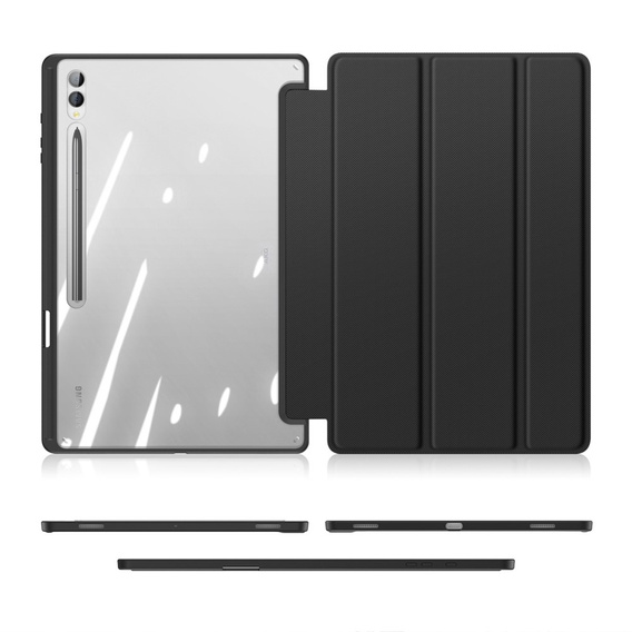 Puzdro pre Samsung Galaxy Tab S10 Ultra, Dux Ducis TOBY, čierne