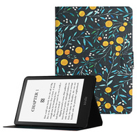 Puzdro s chlopňou pre Amazon Kindle Paperwhite V / 5 2021, yellow fruit