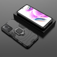 Obal na mobil pre Xiaomi Redmi Note 12S 4G, Kickstand Ring, čierne