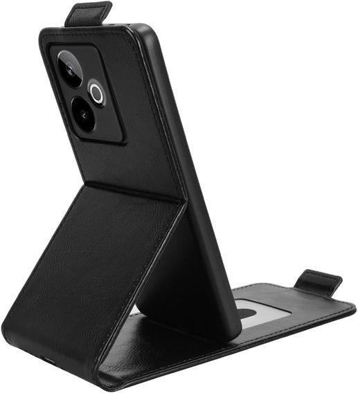 Klapkové puzdro pre Realme GT 7 / 7T, Flip, čierne