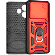Obal na mobil pre Oppo A5 Pro 5G, CamShield Slide, červené