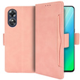 Klapkové puzdro pre Oppo A17, Card Slot, ružové