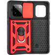 Obal na mobil pre Realme GT 7 Pro, CamShield Slide, červené