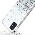 Obal na mobil pre Samsung Galaxy A51 5G, Glittery, priehľadné
