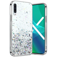 Obal na mobil pre Samsung Galaxy A50/A50S/A30S, Glittery, priehľadné