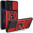 Obal na mobil pre Xiaomi Poco F5 Pro, CamShield Slide, červené