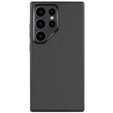 Kožené puzdro pre Samsung Galaxy S24 Ultra, ERBORD LeatherGuard MagSafe, čierne
