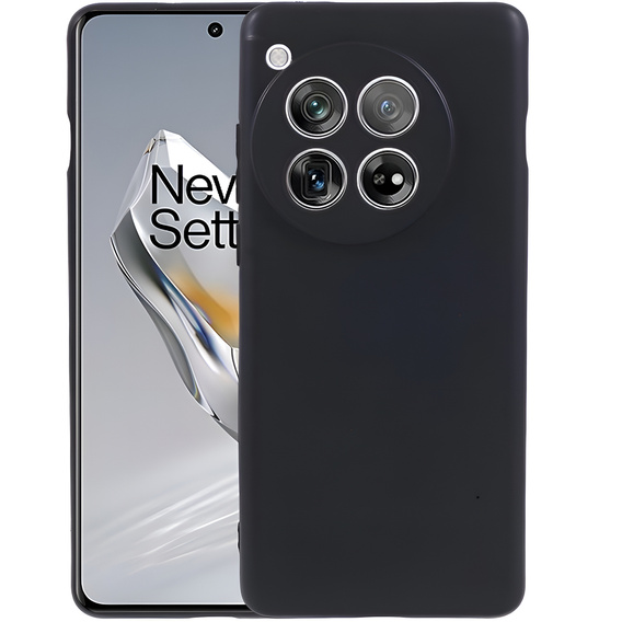 Tenké puzdro pre OnePlus 12 5G, Slim, čierne