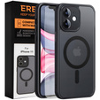 Puzdro pre iPhone 11, pre MagSafe, ERBORD Matt Case, čierny + sklo na displej