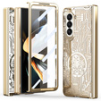 Puzdro pre Samsung Galaxy Z Fold 5 5G, Mechanical Legend, zlaté
